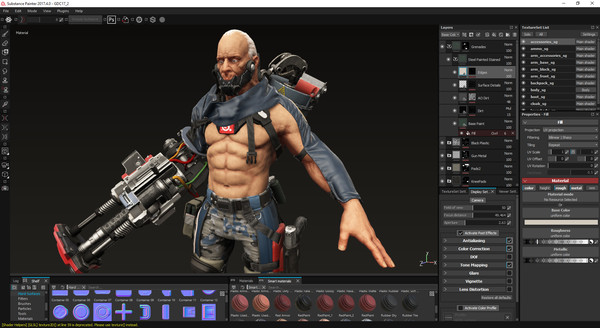Substance Painter 2018-游戏截图