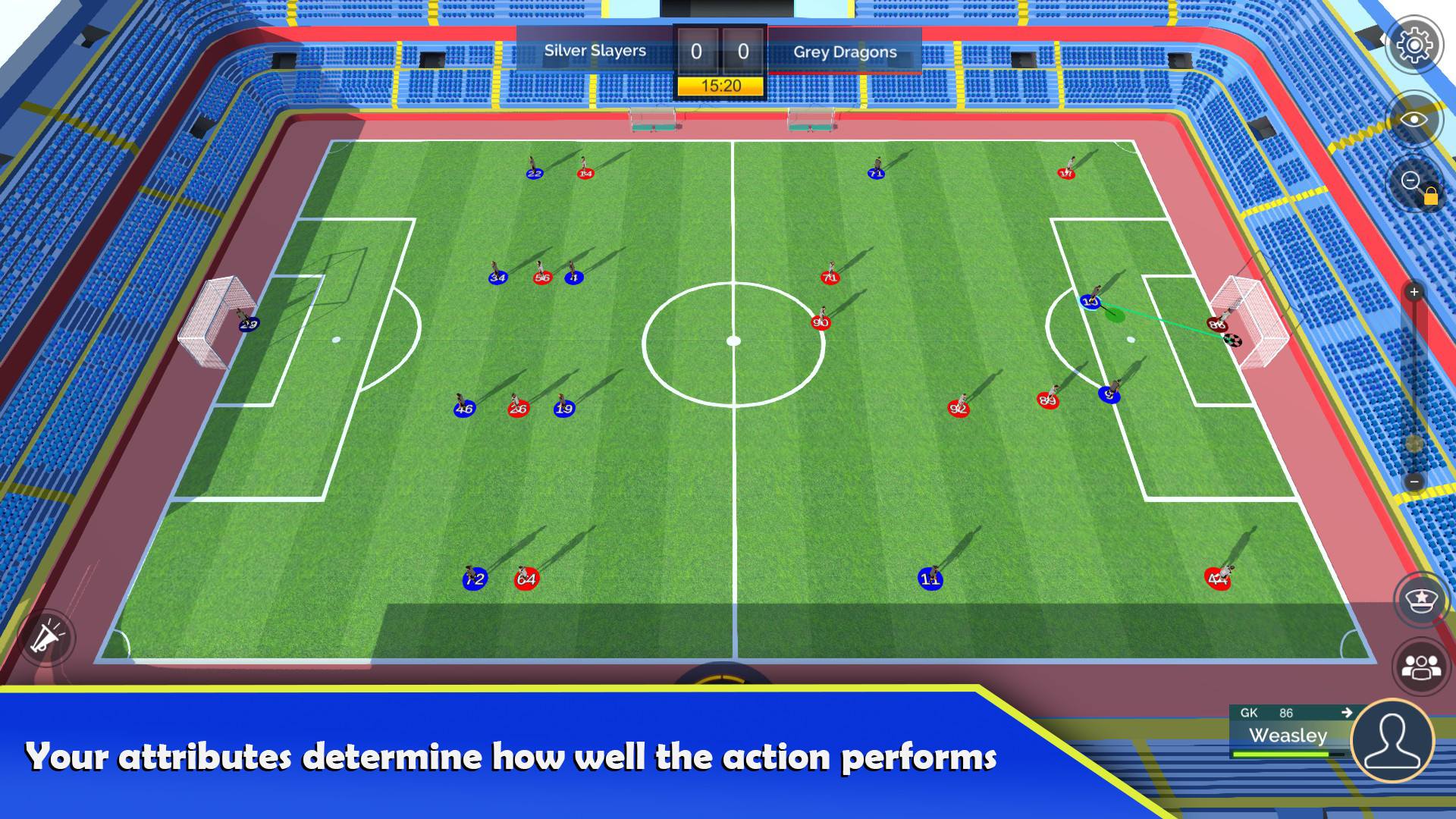 🕹️ Play Super Soccer Star 2 Game: Free Online Soccer Shooting Physics  Platforming Video Game for Kids & Adults