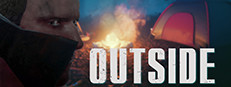 Outside