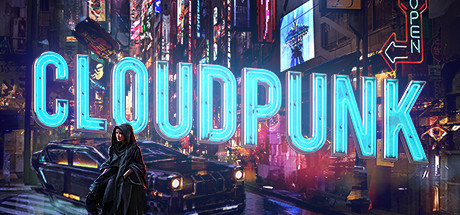 Steam header art for Cloudpunk
