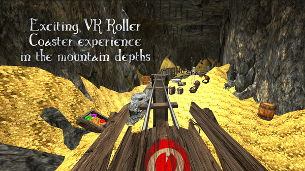 скриншот VR Roller Coaster - Cave Depths 2