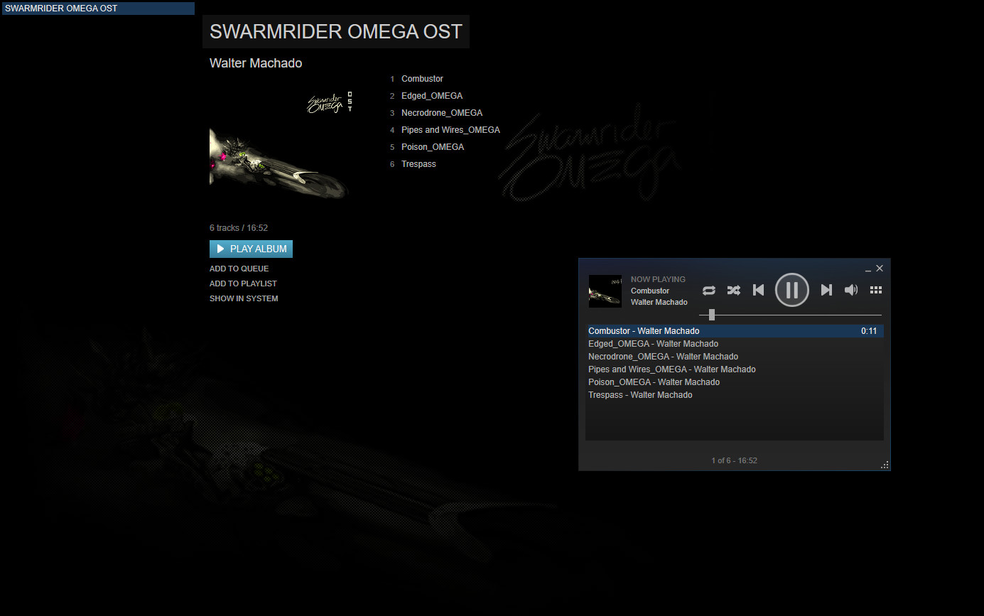 SWARMRIDER OMEGA OST Featured Screenshot #1