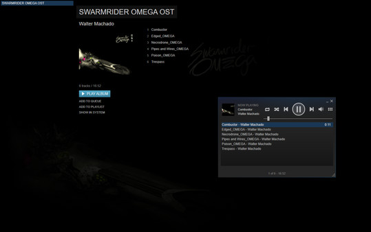 SWARMRIDER OMEGA OST for steam SWARMRIDER OMEGA OST for steam