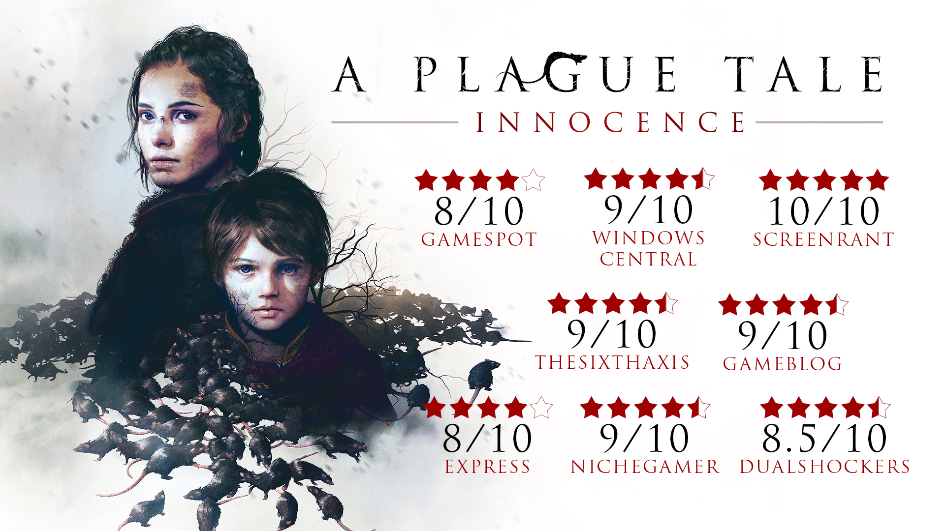 Find the best laptops for A Plague Tale: Innocence