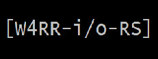 W4RR-i/o-RS
