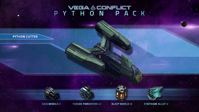 VEGA Conflict - Python Cutter Pack on Steam