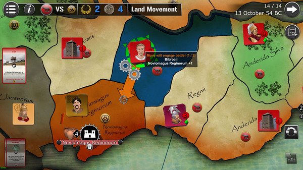 скриншот Wars Across the World: Caesar 54 2