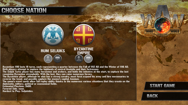 скриншот Wars Across the World: Byzantium 1116 1