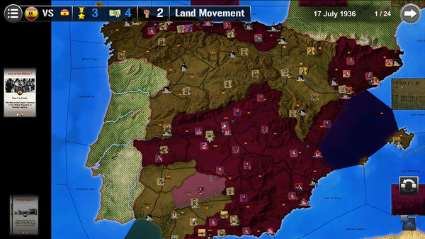 скриншот Wars Across the World: Spain 1936 1