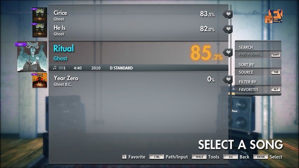 Rocksmith® 2014 Edition – Remastered – Ghost - “Ritual” for steam Rocksmith® 2014 Edition – Remastered – Ghost - “Ritual” for steam