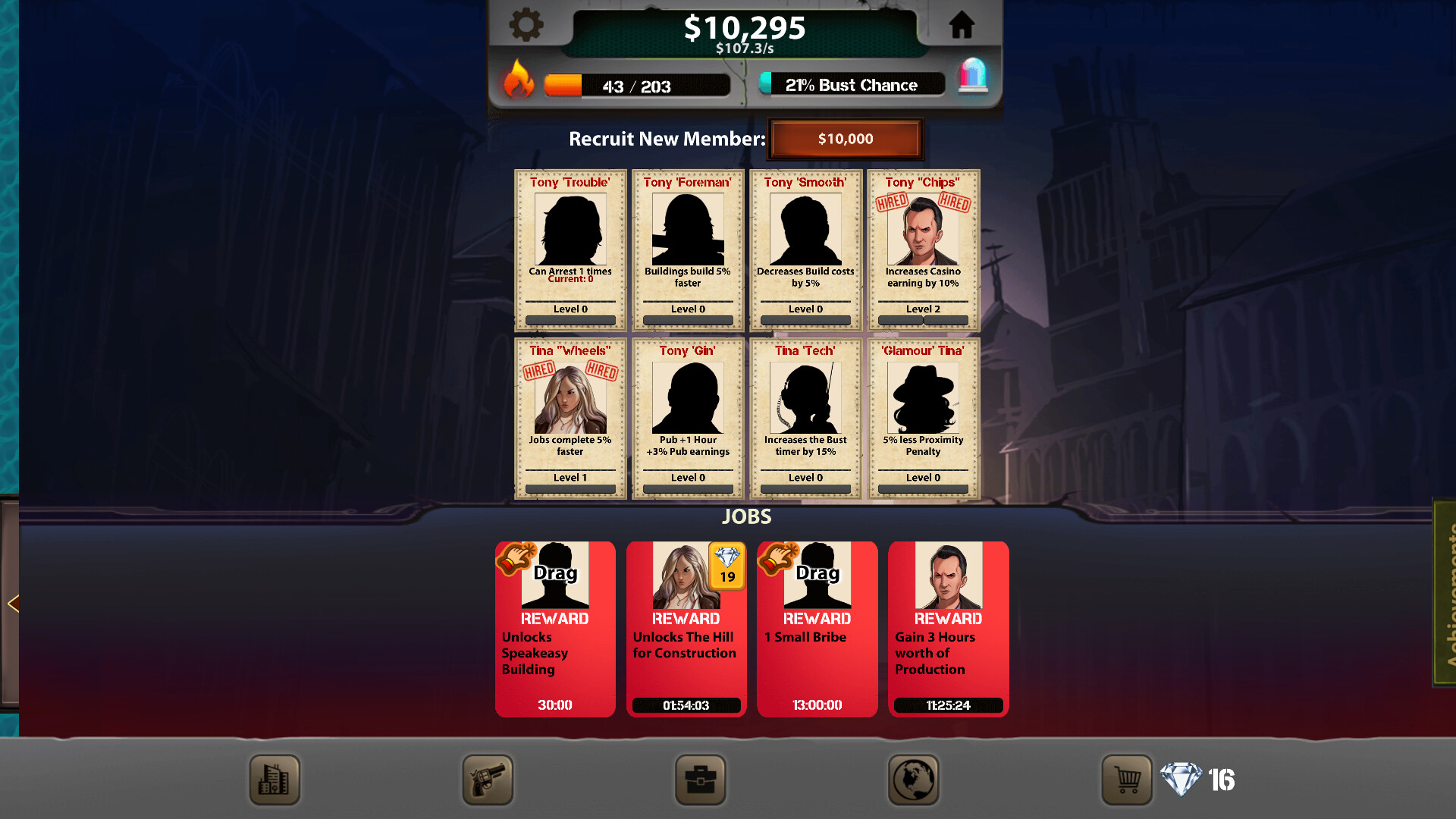 Mafia Clicker: City Builder #2