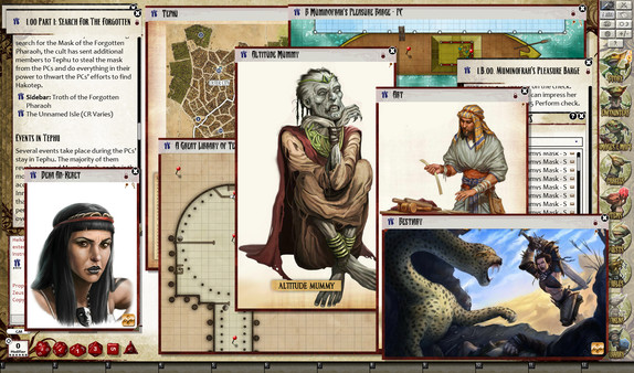 скриншот Fantasy Grounds - Pathfinder RPG - Mummy's Mask  AP 3: Shifting Sands (PFRPG) 1