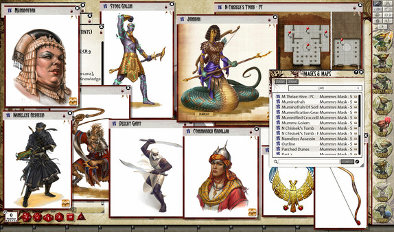 скриншот Fantasy Grounds - Pathfinder RPG - Mummy's Mask  AP 3: Shifting Sands (PFRPG) 0