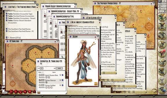 скриншот Fantasy Grounds - Pathfinder RPG - Mummy's Mask  AP 3: Shifting Sands (PFRPG) 3