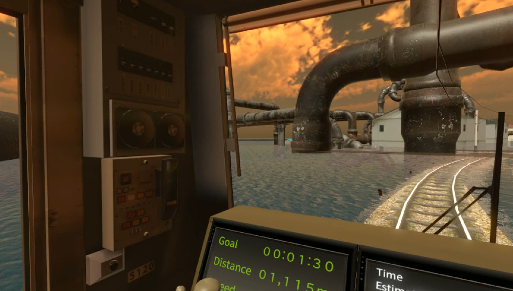 screenshot of 鉄道運転士 Railroad operator 12