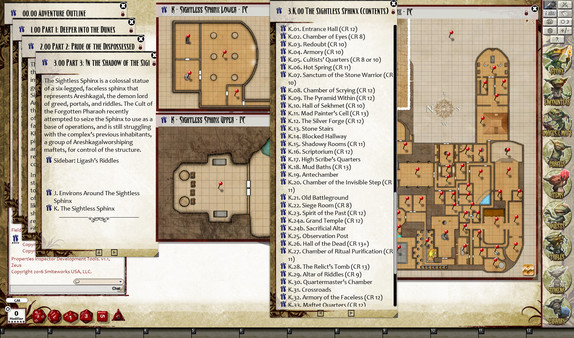 Fantasy Grounds - Pathfinder RPG - Mummy's Mask  AP 4: Secrets of the Sphinx (PFRPG)