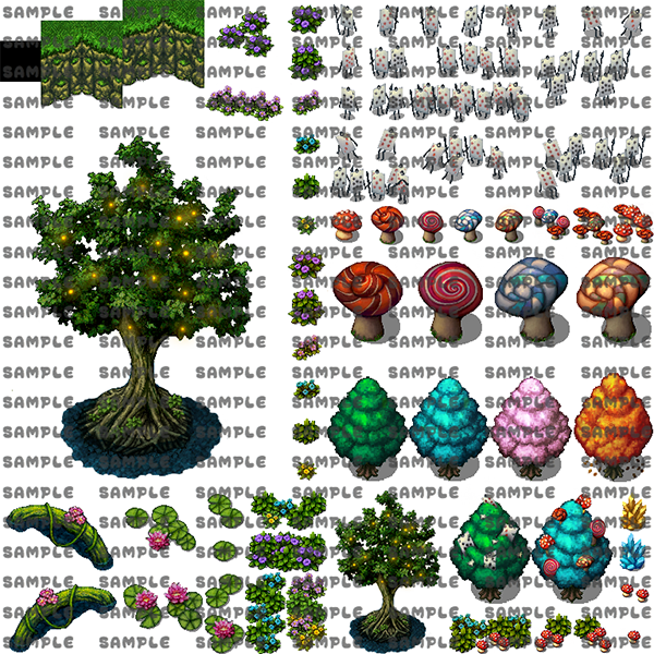 Save 60 On Rpg Maker Mv Wonderland Forest Tileset On Steam