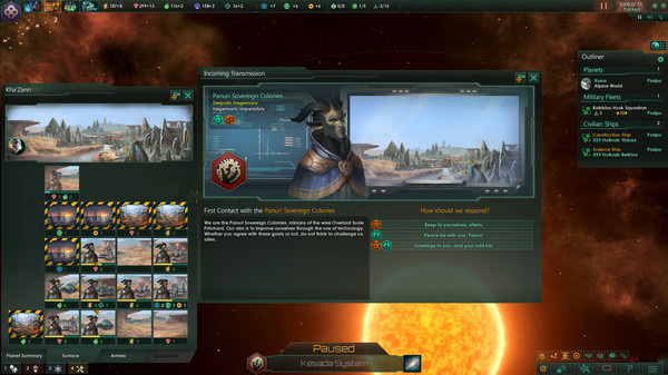скриншот Stellaris: Humanoids Species Pack 0