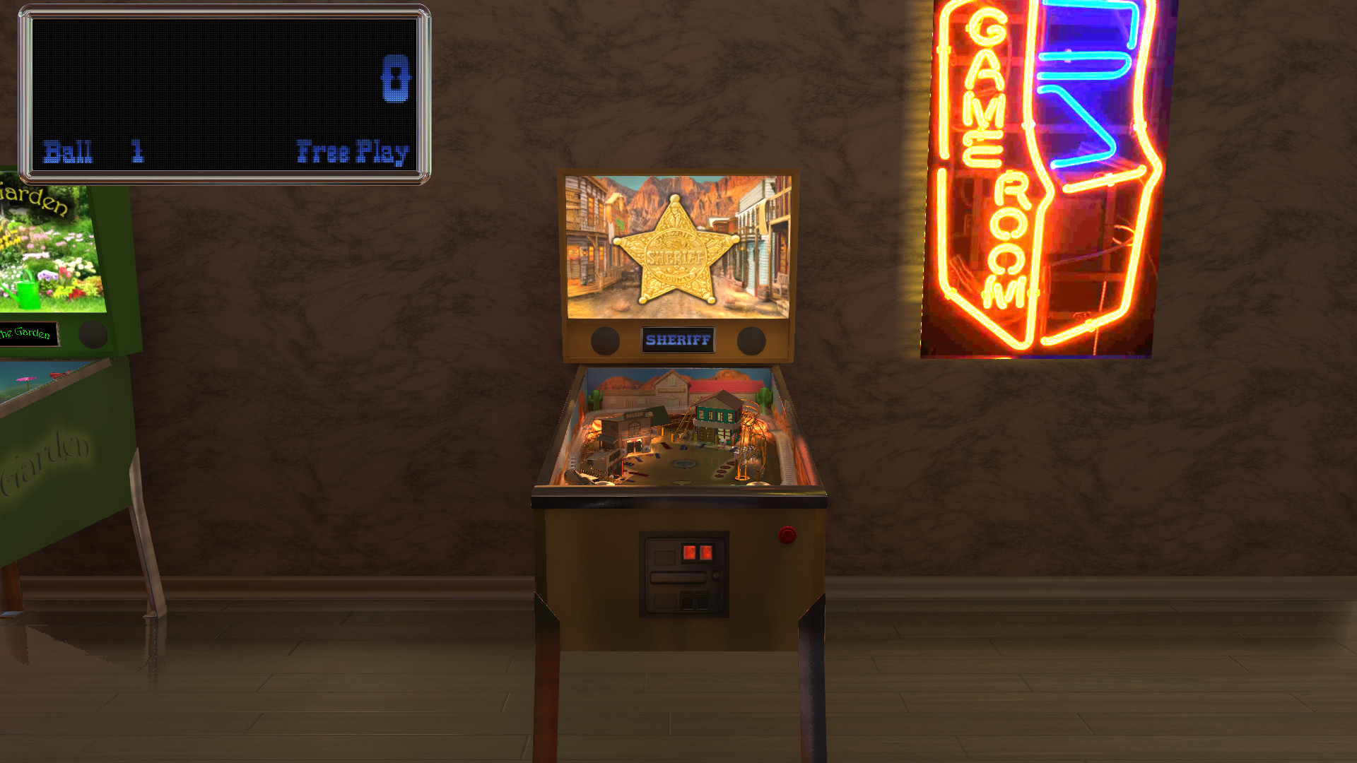 Malzbie's Pinball Collection - Sheriff Table Featured Screenshot #1