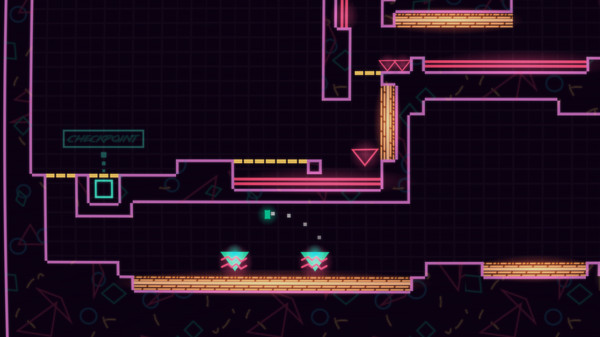 Скриншот из Big NEON Tower VS Tiny Square