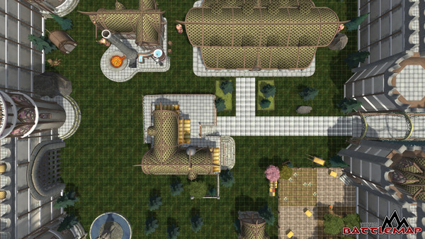 скриншот Virtual Battlemap DLC - Elven City 3