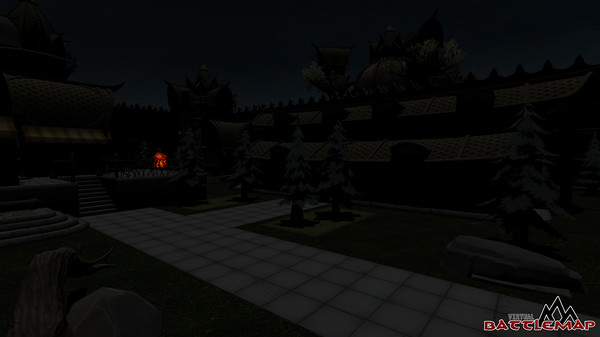 скриншот Virtual Battlemap DLC - Elven City 1