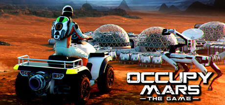 Steam header art for Occupy Mars: The Game