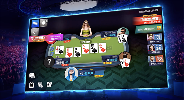 Poker Texas Holdem no Jogos 360