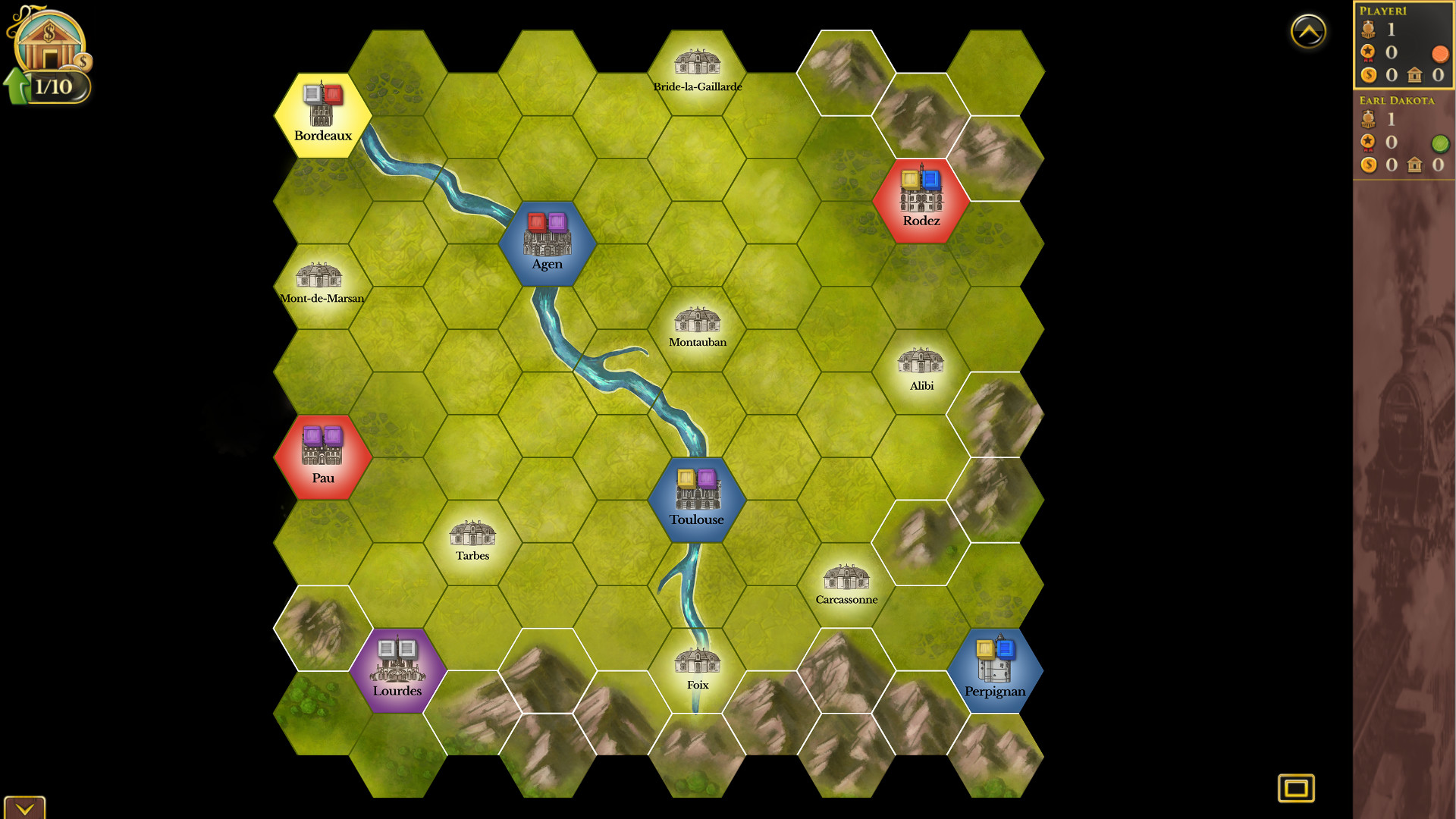 Steam: Rails to Riches - Southwestern France Map Featured Screenshot #1