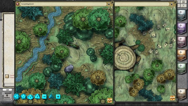 скриншот Fantasy Grounds - Forest Map Pack by Joshua (Map Pack) 2