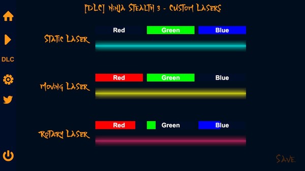скриншот Ninja Stealth 3 - Custom Lasers 1