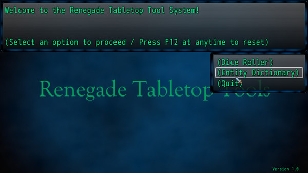 Renegade Tabletop Tools System