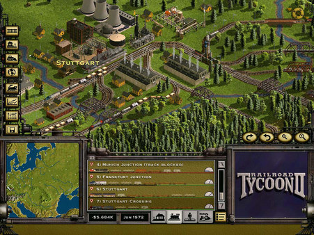 Railroad Tycoon II Platinum скриншот