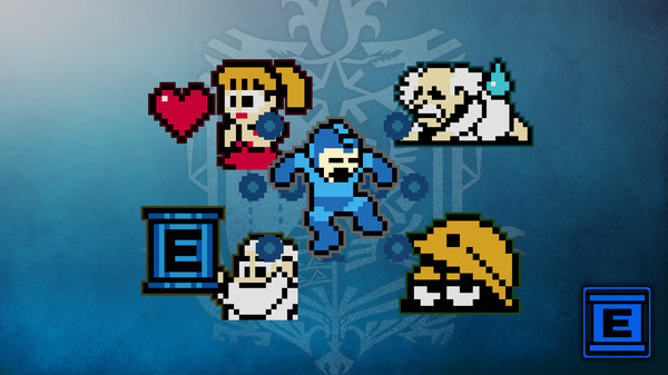 скриншот Monster Hunter: World - Sticker Set: Mega Man Set 0