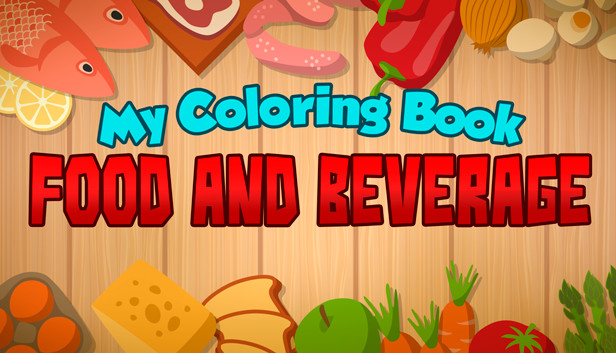 Download My Coloring Book Food And Beverage On Steam