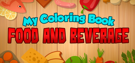 My Coloring Book: Food and Beverage Cover Image