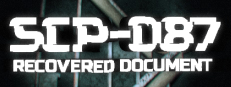 SCP-087: Recovered document 게임 이미지