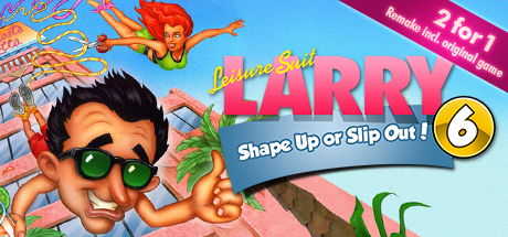 Leisure Suit Larry 6 - Shape Up Or Slip Out header image