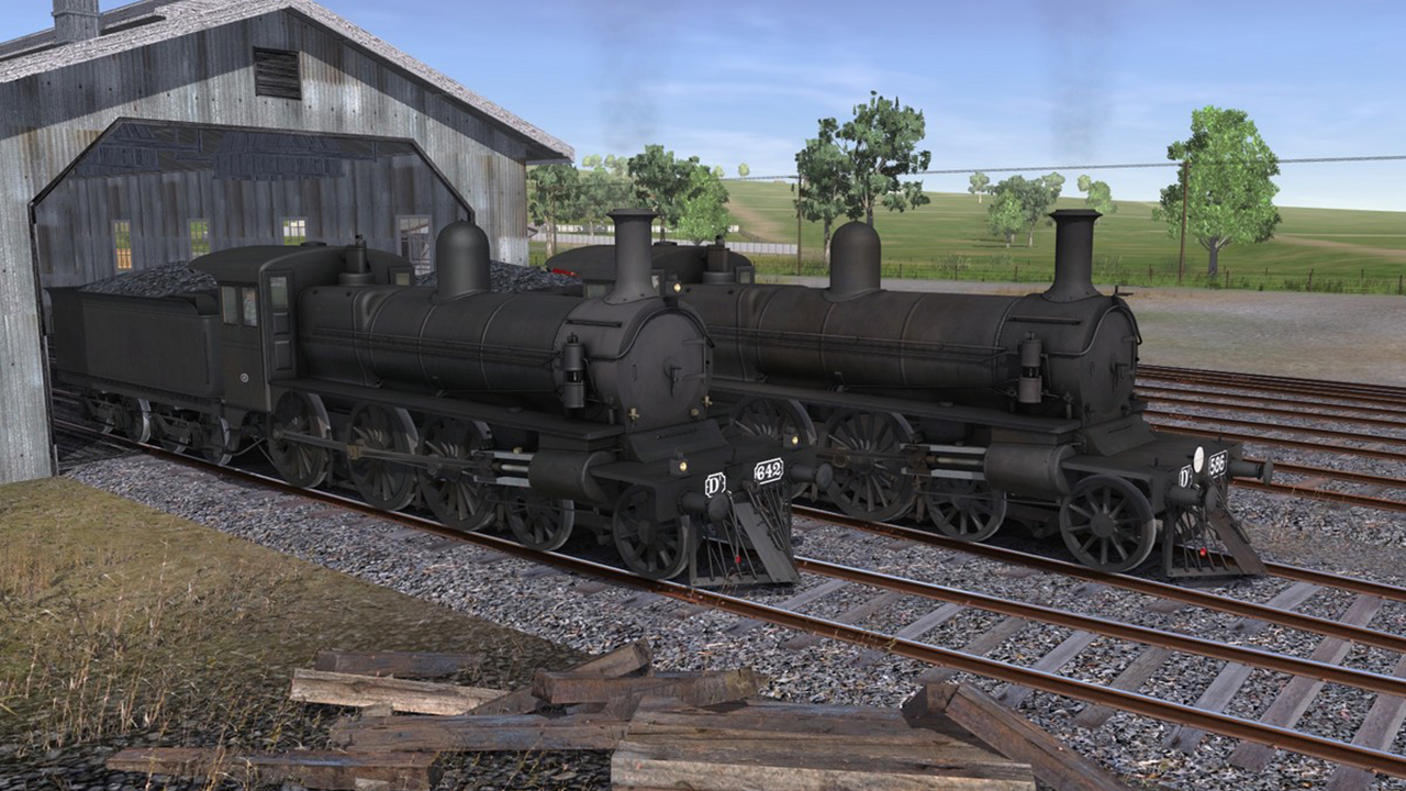 TANE DLC - Victorian Railways D1 Class (Type 4 - Newport) Black Featured Screenshot #1