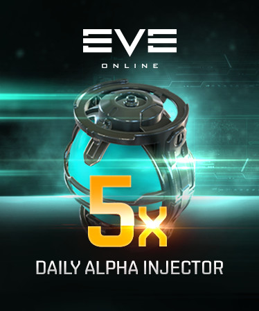 EVE Online: 5 Daily Alpha Injectors