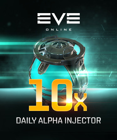 EVE Online: 10 Daily Alpha Injectors