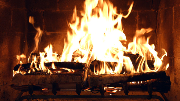 скриншот A Christmas Fireplace 2
