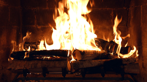 скриншот A Christmas Fireplace 1