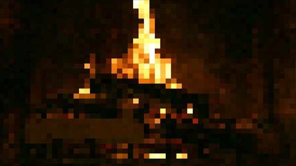 скриншот 8 Bit Christmas Fireplace 3