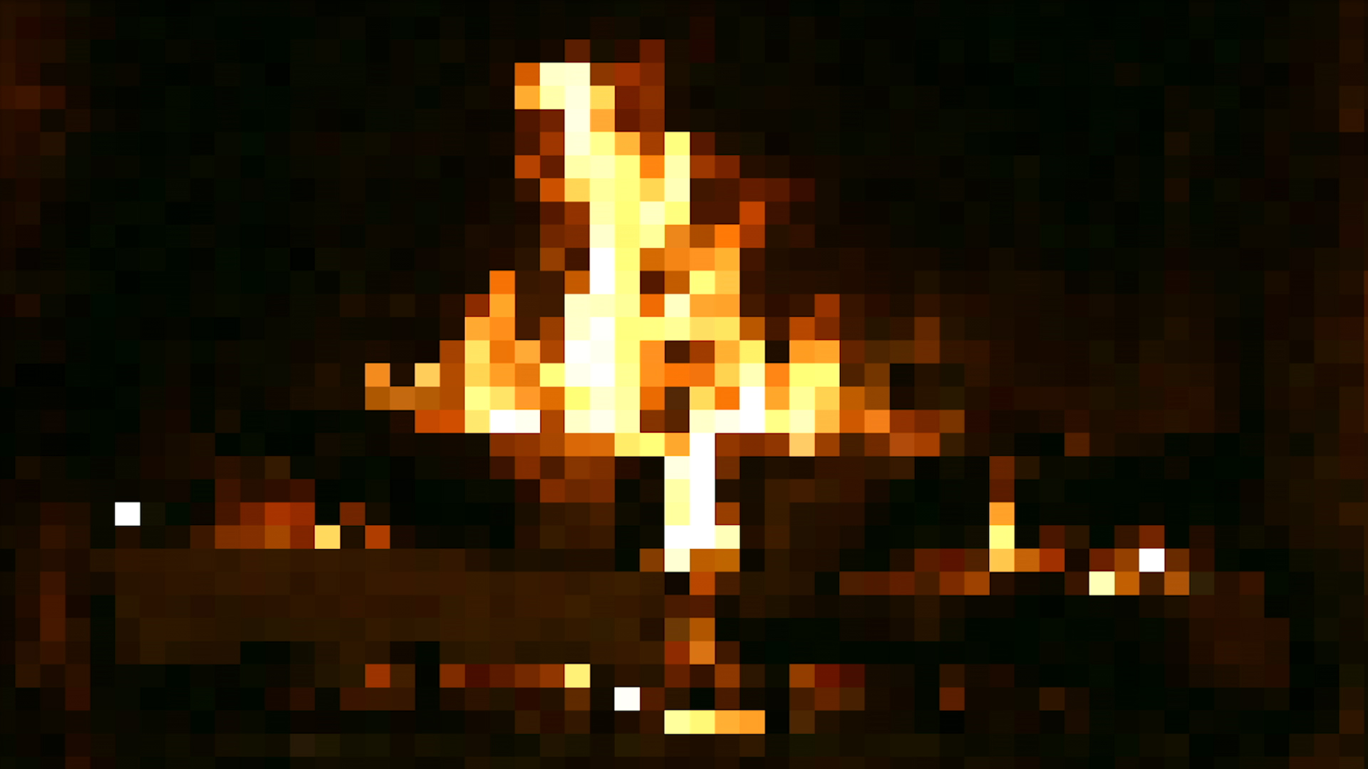 8 Bit Christmas Fireplace #3