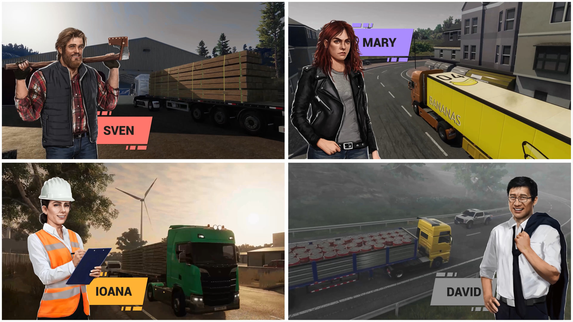 Novidades do Truck Driver, o novo jogo de caminhão para PC, PS4 e