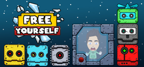 Free Yourself - A Gravity Puzzle Game Starring YOU! header image