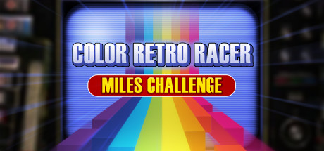 FIRST STEAM GAME VHS - COLOR RETRO RACER : MILES CHALLENGE header image