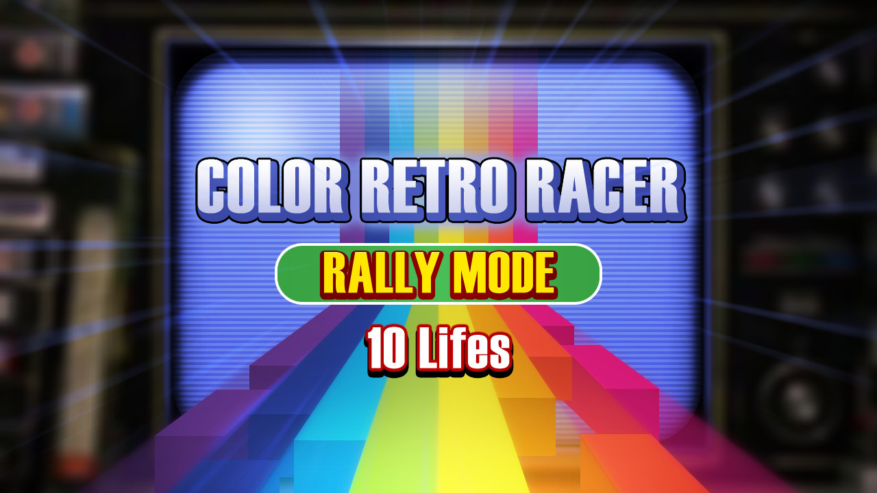 COLOR RETRO RACER : RALLY MODE *10 Lifes* Featured Screenshot #1