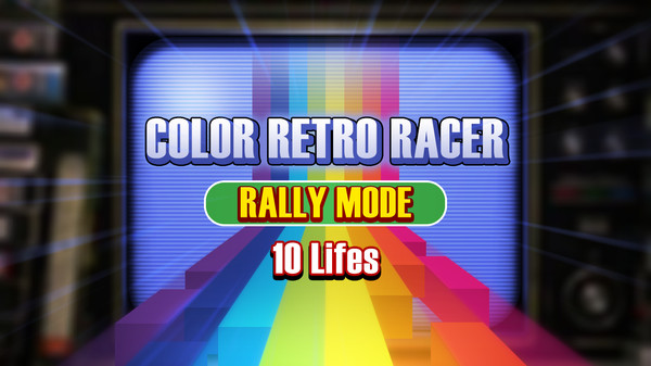 COLOR RETRO RACER : RALLY MODE *10 Lifes*